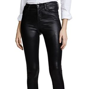 Citizen of Humanity Rocket High-Rise Coated Jeans